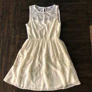 Ivory lace dress size XS